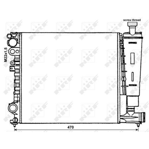 NRF K&uuml;hler, Motork&uuml;hlung 58959