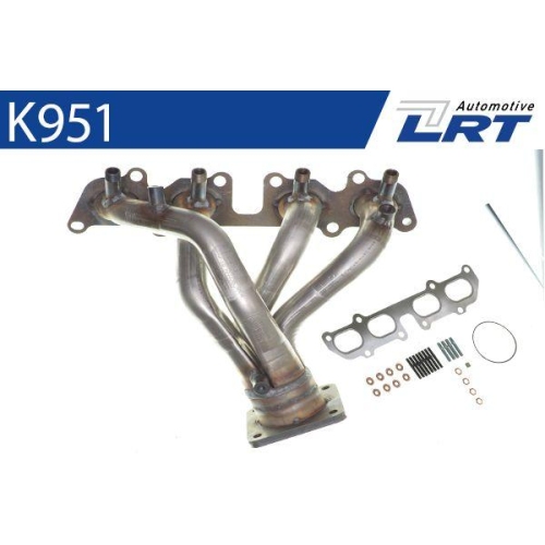 LRT Krümmer, Abgasanlage K951