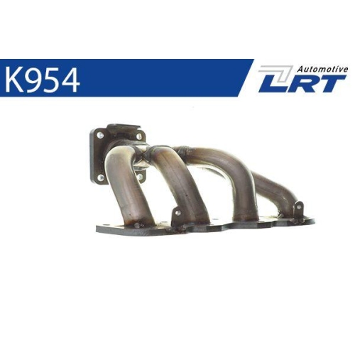 LRT Krümmer, Abgasanlage K954