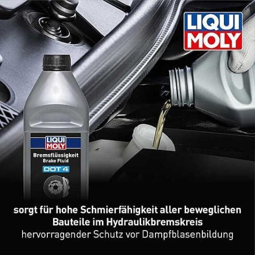 Bremsflüssigkeit DOT 4 LIQUI MOLY 21157 Bremse Flüssigkeit Brake Fluid 3 Liter
