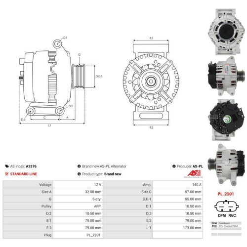 AS-PL Generator AS A3276