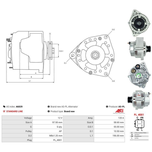 AS-PL Generator AS A6029