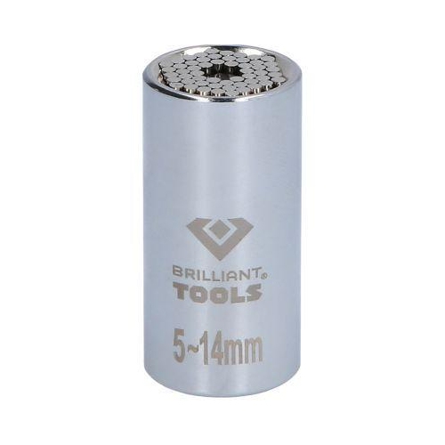 1/4 Zoll Universal-Stecknuss, 5 - 14 mm BRILLIANT TOOLS BT020899