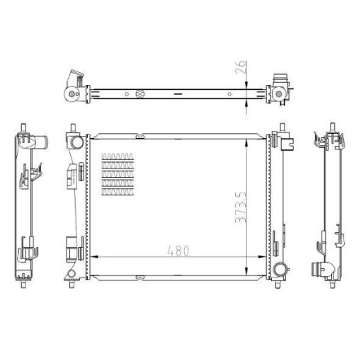 NRF K&uuml;hler, Motork&uuml;hlung 550039