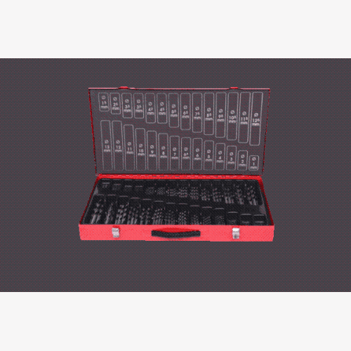HSS-G Spiralbohrer-Satz, 230-tlg, 1-13mm KS TOOLS 330.2650