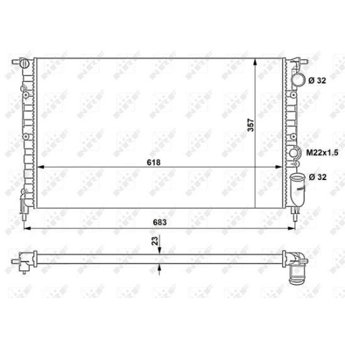 NRF K&uuml;hler, Motork&uuml;hlung 507465