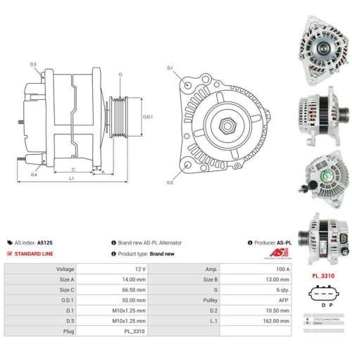 AS-PL Generator AS A5125