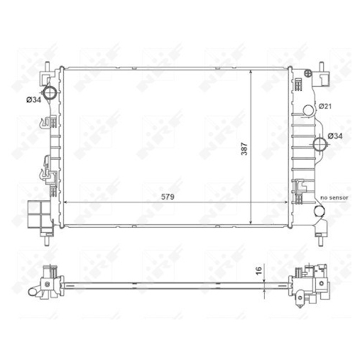 NRF K&uuml;hler, Motork&uuml;hlung 58496
