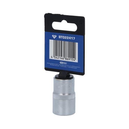 1/2 Zoll Zw&ouml;lfkant-Stecknuss, 17 mm BRILLIANT TOOLS BT022417