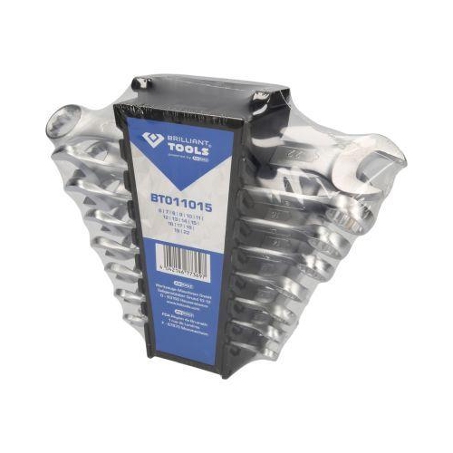 Ring-Maulschl&uuml;ssel-Satz, 15-tlg BRILLIANT TOOLS BT011015
