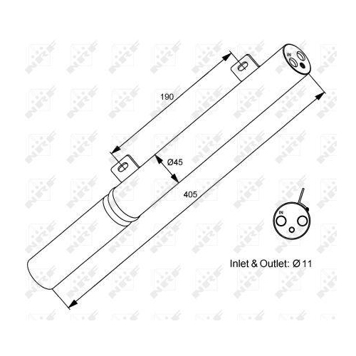 NRF Trockner, Klimaanlage EASY FIT 33196