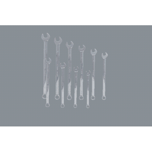 CHROMEplus Ringmaulschl&uuml;ssel-Satz, XL, 10-tlg KS TOOLS 519.0660