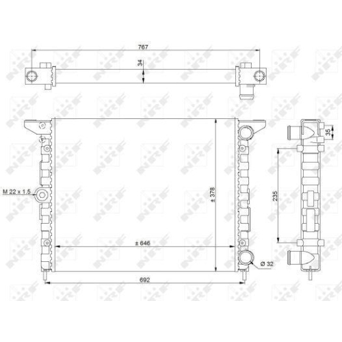 NRF K&uuml;hler, Motork&uuml;hlung 519523