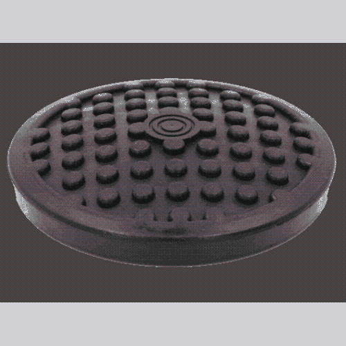 Gummiauflage 03 f&uuml;r Rangierheber Durchmesser 100 mm Omegaheber KS TOOLS 160.0571