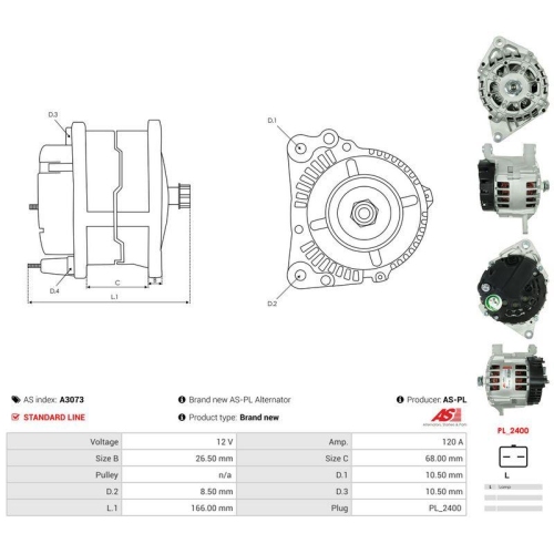 AS-PL Generator AS A3073