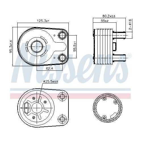 NISSENS &Ouml;lk&uuml;hler, Motor&ouml;l ** FIRST FIT ** 90898