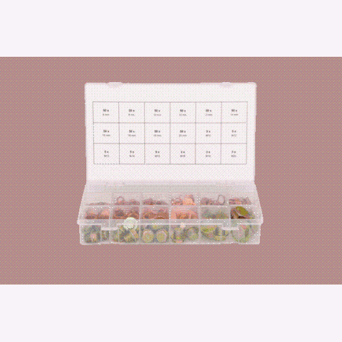 Sortiment &Ouml;lwannenschrauben und -dichtringe, 534-tlg KS TOOLS 970.0200