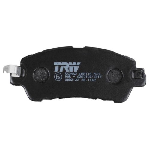 TRW Bremsbelagsatz, Scheibenbremse GDB2122