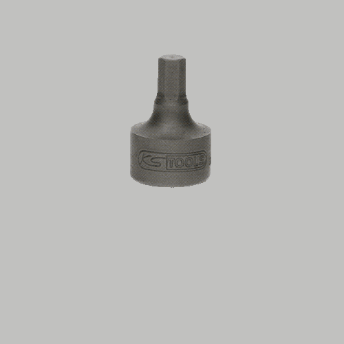1/4 Zoll Bit-Stecknuss Innensechskant, 4 mm, extra kurz KS TOOLS 911.1844
