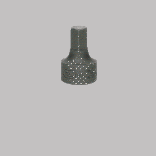 1/4 Zoll Bit-Stecknuss Innensechskant, 6 mm, extra kurz KS TOOLS 911.1846