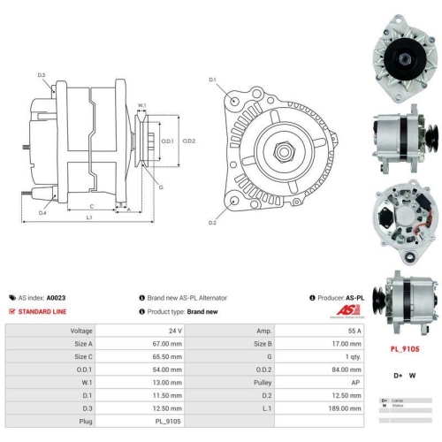 AS-PL Generator AS A0023