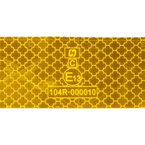 Warnmarkierungsfolie Trailer-Pool, L 4000 mm, gelb LKW Anhänger Frielitz