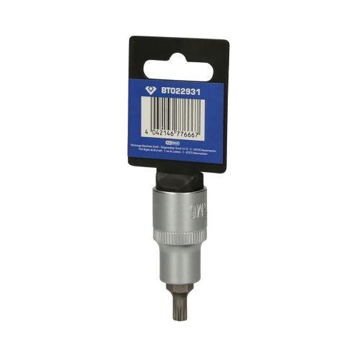 1/2 Zoll Vielzahn-Bit-Stecknuss, 55 mm lang, M6 KS TOOLS BT022931