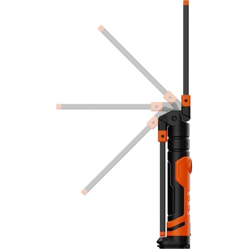 LED-Arbeitslampe mit Li-ion-Akku 3,7 V / 2.200 mAh KUNZER PL-082 ORANGE