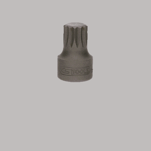 1/4 Zoll Bit-Stecknuss XZN, M9, extra kurz KS TOOLS 911.1855