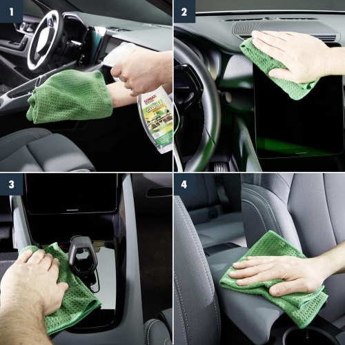 SONAX 750ml Cleanstar Ecocert Reiniger Innenraum Scheibe Polster KFZ Auto