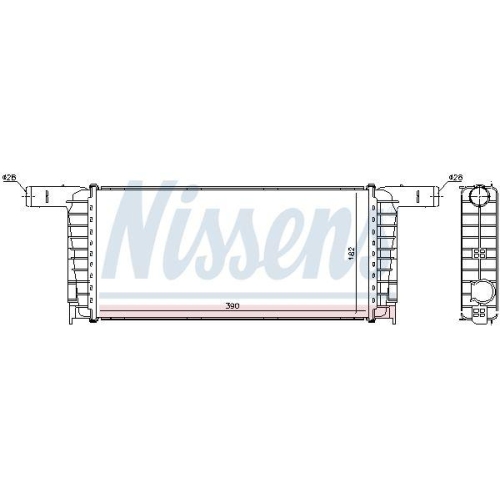NISSENS K&uuml;hler, Motork&uuml;hlung 606695