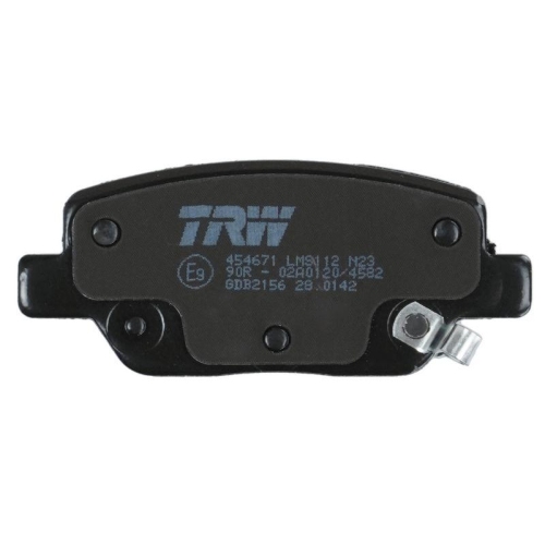 TRW Bremsbelagsatz, Scheibenbremse GDB2156