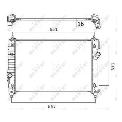 NRF K&uuml;hler, Motork&uuml;hlung 58505