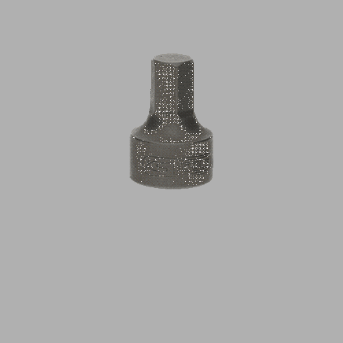 1/4 Zoll Bit-Stecknuss Innensechskant, 1/4 Zoll, extra kurz KS TOOLS 911.1874