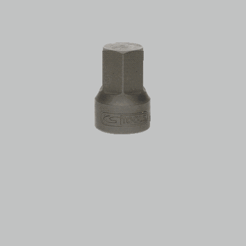 1/4 Zoll Bit-Stecknuss Innensechskant, 3/8 Zoll, extra kurz KS TOOLS 911.1876