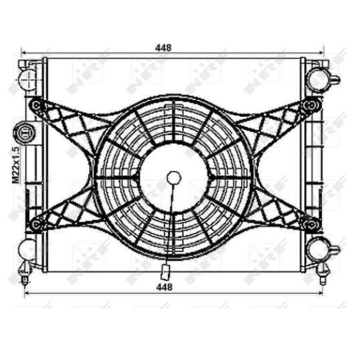 NRF K&uuml;hler, Motork&uuml;hlung 53999