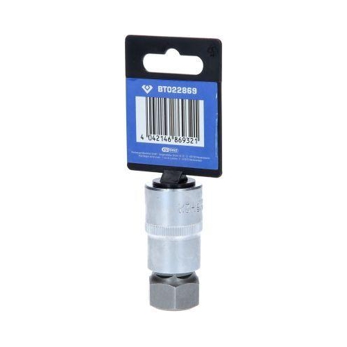 1/2 Zoll Innensechskant Bit-Stecknuss 55 mm lang 22 mm BRILLIANT TOOLS BT022869