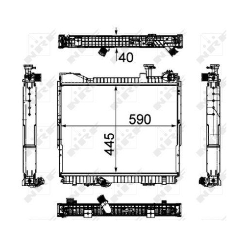 NRF K&uuml;hler, Motork&uuml;hlung 53860