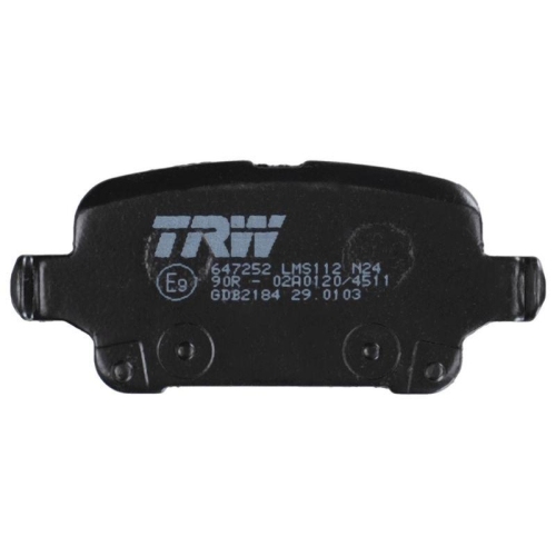 TRW Bremsbelagsatz, Scheibenbremse GDB2184