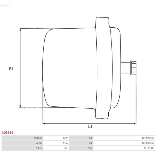 AS-PL Generator Brandneu AS-PL