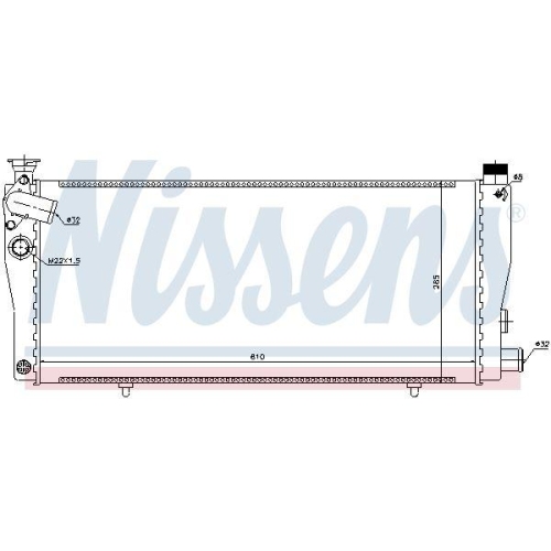 NISSENS K&uuml;hler, Motork&uuml;hlung 63709