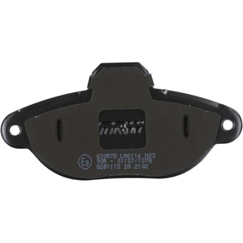 TRW Bremsbelagsatz, Scheibenbremse COTEC GDB1115