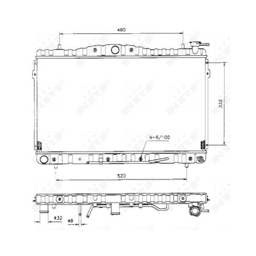 NRF K&uuml;hler, Motork&uuml;hlung 53505