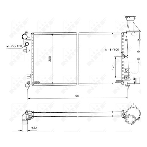 NRF K&uuml;hler, Motork&uuml;hlung 50421