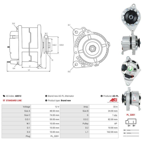 AS-PL Generator AS A0012