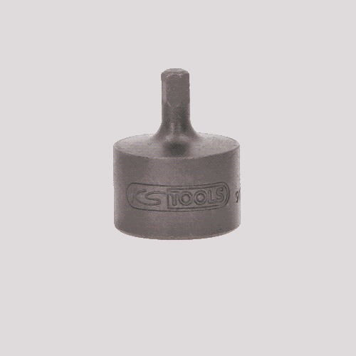 3/8 Zoll Bit-Stecknuss Innensechskant, kurz, 4 mm KS TOOLS 917.4001