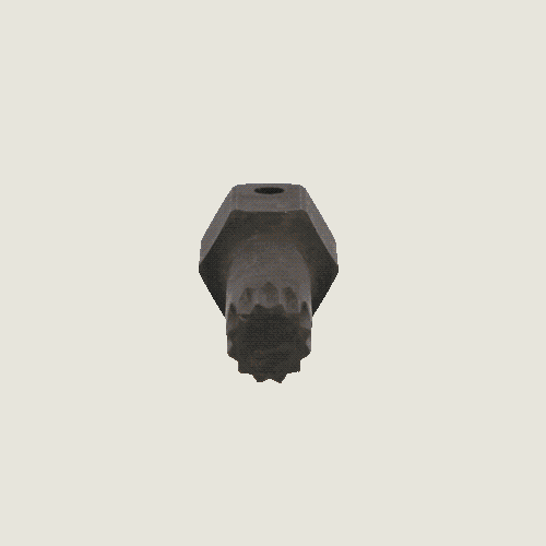 1/2 Zoll DUODRIVE Spezial-Kraft-Bit-Stecknuss XZN, M16,78mm lang KS TOOLS