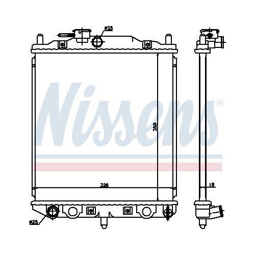 NISSENS K&uuml;hler, Motork&uuml;hlung ** FIRST FIT ** 61762