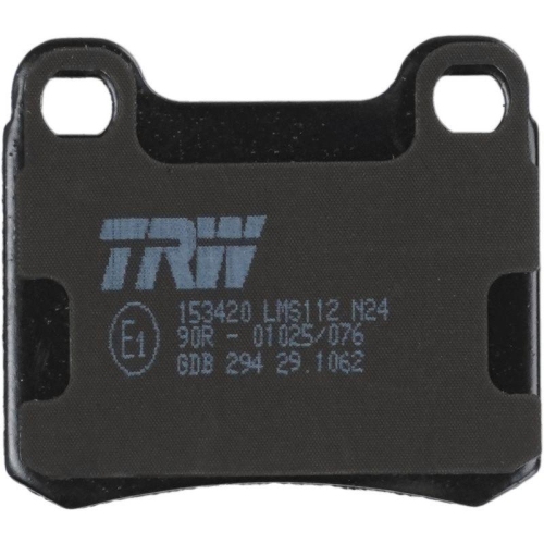 TRW Bremsbelagsatz, Scheibenbremse COTEC GDB294