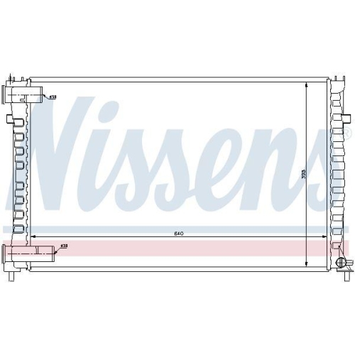 NISSENS K&uuml;hler, Motork&uuml;hlung 61322